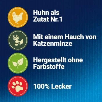 Felix Naturally Delicious 6x180g Huhn Mit Katzenminze 5 Felix Naturally Delicious 6x180g Huhn Mit Katzenminze – Bild 3