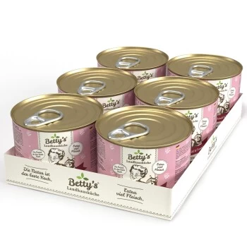 Betty's Landhausküche Rind Pur Mit Leinöl 6 X 200g Für Katze 9 Betty's Landhausküche Rind Pur Mit Leinöl 6 X 200g Für Katze – Bild 7