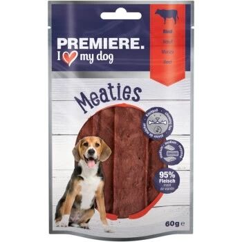 PREMIERE Pure Meaties Rind 6x60g 3 PREMIERE Pure Meaties Rind 6x60g