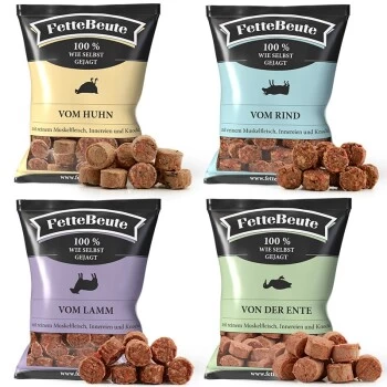 FetteBeute 4 Sortenpaket 6 X 800g (á 25g Portion) 3 FetteBeute 4 Sortenpaket 6 X 800g (á 25g Portion)