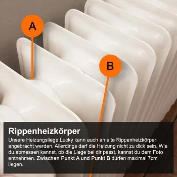 Schlitzohr Heizungsliege Lucky Beige 8 Schlitzohr Heizungsliege Lucky Beige – Bild 6