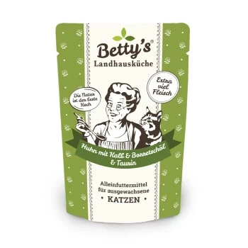 Betty's Landhausküche Frischebeutel Huhn Mit Kalb 100g 3 Betty's Landhausküche Frischebeutel Huhn Mit Kalb 100g