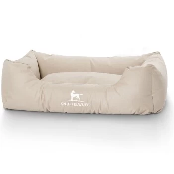 Knuffelwuff Hundebett Finlay Aus Nylongewebe Beige M-L 3 Knuffelwuff Hundebett Finlay Aus Nylongewebe Beige M-L