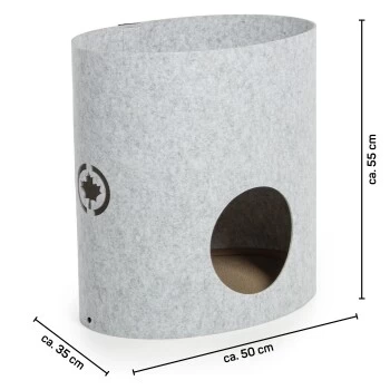 Canadian Cat Company Filzbett Owen-Tower 9 Canadian Cat Company Filzbett Owen-Tower – Bild 7