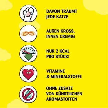 Dreamies Snack-Vielfalt 12x60g 4 Dreamies Snack-Vielfalt 12x60g – Bild 2