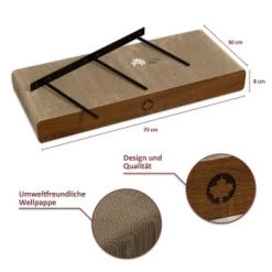 Canadian Cat Company Kratzbrett Cloud Für Die Wand Braun -Heimtier Verkauf 43fefbaebe52a08fd6b646896a1f8f7d88bd9bca 1360983 de DE 522cc5db58e6b69f3f9fcd86391fb862f2746673Oc6ooL