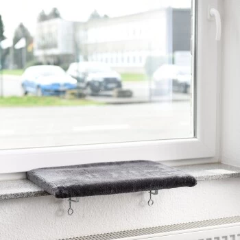 Canadian Cat Company Fensterliege Snuggly Place M Anthrazit 3 Canadian Cat Company Fensterliege Snuggly Place M Anthrazit