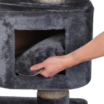 AniOne XXL Kratzbaum Candy Grau 7 AniOne XXL Kratzbaum Candy Grau – Bild 5