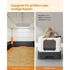 FEANDREA Katzentoilette, Mit Deckel Schwarz -Heimtier Verkauf 6c21a487bee4d26f21627677ab7423c275b0f596 1665868 de DE bf85fd088ee12933c216fb6b4954d16f09ba1a45MkGS0J