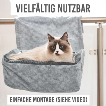 KaraLuna Heizungsbett Für Katzen Hellgrau 7 KaraLuna Heizungsbett Für Katzen Hellgrau – Bild 5