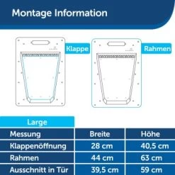 PetSafe SmartDoor Elektronische Hundeklappe, Größe L, Weiß -Heimtier Verkauf 7aa6e1731b37c5c0fb95fc583e5ce51ba4a6ad16 1481147 de DE 9d2184404033fac60c4dfffda0885ea218f3c96cPoj7tf