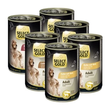 SELECT GOLD Sensitive Adult Mixpaket 6x400g Mixpaket 1 3 SELECT GOLD Sensitive Adult Mixpaket 6x400g Mixpaket 1