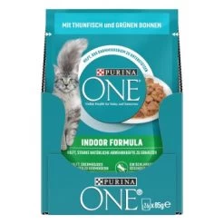 Purina ONE Indoor Formula Mit Thunfisch & Grünen Bohnen 26x85g -Heimtier Verkauf 821bdc88e8f59a3770f7f28fc98670a48b450456 1099273 de DE purina one 2