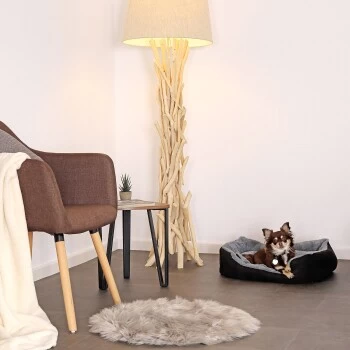 Lionto Hundekissen, Hundebett / Katzenbett Mit Wendekissen Grau/ Schwarz S 9 Lionto Hundekissen, Hundebett / Katzenbett Mit Wendekissen Grau/ Schwarz S – Bild 7