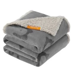 FEANDREA XL Wasserdichte Hundedecke Sherpa Fleece XL