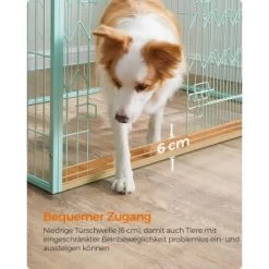 FEANDREA Welpenauslauf 4-teilig Schwarz Mintgrün -Heimtier Verkauf 9309392d7cb4389d83a39fc6dbb20378aeb31adf 1500915 de DE d17e1153ac97c90e9e57d018e3e78bdade2a7f61y3I5DK