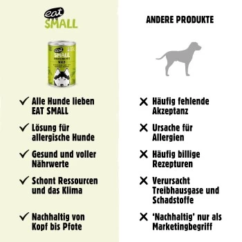 Eat Small EatSmall 6x 800g Nassfutter Wald 4 Eat Small EatSmall 6x 800g Nassfutter Wald â Bild 2