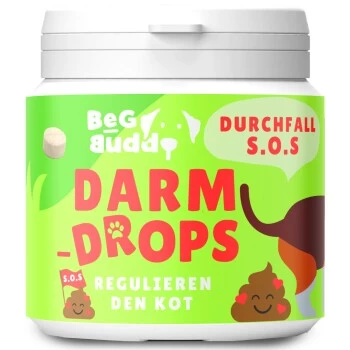 BeG Buddy Magen & Darm Tabletten Hund, Präbiotika Zur Darmsanierung, Verdauung, Durchfall, Blähungen 3 BeG Buddy Magen & Darm Tabletten Hund, Präbiotika Zur Darmsanierung, Verdauung, Durchfall, Blähungen