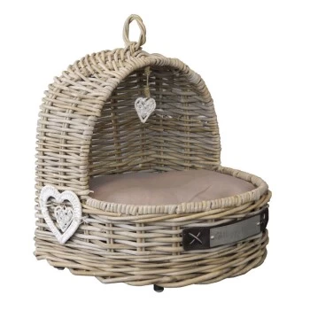 Happy House Katzenwiege Rattan 3 Happy House Katzenwiege Rattan