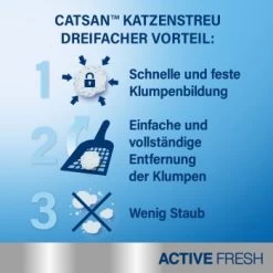 CATSAN Active Fresh Klumpstreu 8 L 13 CATSAN Active Fresh Klumpstreu 8 L -Heimtier Verkauf a73368db549fd9b09b626975c4baa97d4ec4c8b3 1276805 3