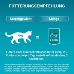 Purina ONE Indoor Formula Mit Thunfisch & Grünen Bohnen 26x85g -Heimtier Verkauf bf46d3ea3932a85e2ffaaf16f85f88807108c811 1099273 de DE purina one 9
