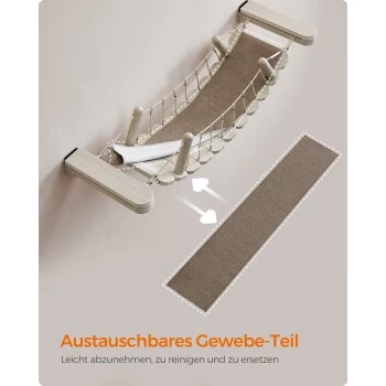 FEANDREA Clickat Katzenbrücke, Katzenregal 9 FEANDREA Clickat Katzenbrücke, Katzenregal – Bild 7