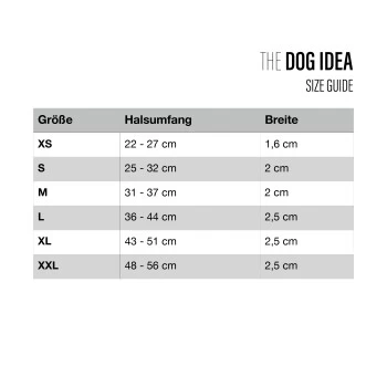 THE DOG IDEA Biothane Halsband Grau Schwarz S 4 THE DOG IDEA Biothane Halsband Grau Schwarz S – Bild 2