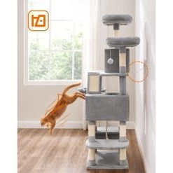 FEANDREA Katzenbaum 168cm Rauchgrau Hellgrau -Heimtier Verkauf d5c4de2c9948f84d2cc3c5c9f2028def809efde1 1483584 de DE 24728acdafa14bc11ea5e36ad65b86df1695ad95kOp8zX