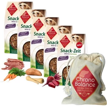 ChronoBalance Snack Wild & Gemüse Für Hunde 500 G 3 ChronoBalance Snack Wild & Gemüse Für Hunde 500 G