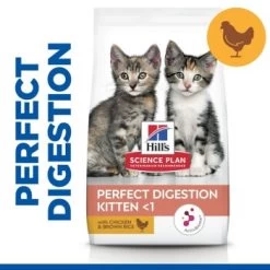 Hill's Science Plan Perfect Digestion Kitten Mit Huhn Und Reis 1,5 Kg -Heimtier Verkauf f34dc6a81910c95e4d3db80b0a604eeace836a4e 52742053448 1
