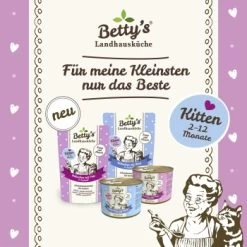 Betty's Landhausküche Kitten Huhn & Pute 6 X 200g Für Katze 8 Betty's Landhausküche Kitten Huhn & Pute 6 X 200g Für Katze -Heimtier Verkauf f8fa6db273257f426bea918dc420b00a8487647d 1391605 de DE ae02e3d87474fa07ec6bb563ce68e876133348e6K1GvxQ